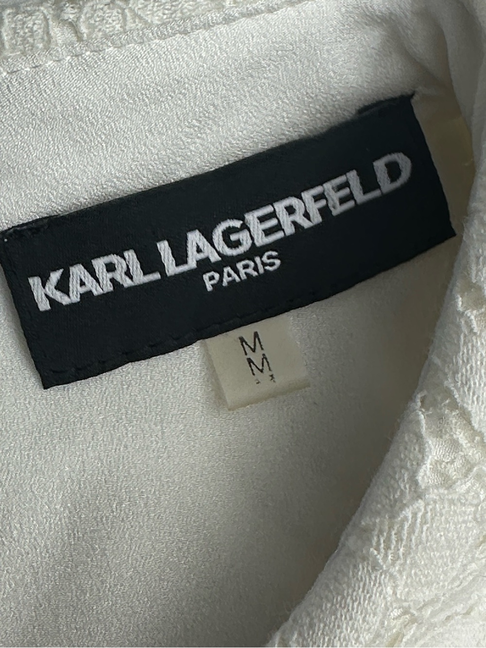 Karl Lagerfeld Paris Sleeveless Lace Blouse - Picture 10 of 10